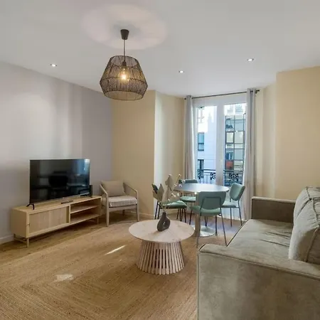 21.appart 4pers#1 Bedroom #pere Lachaise #nation アパート *