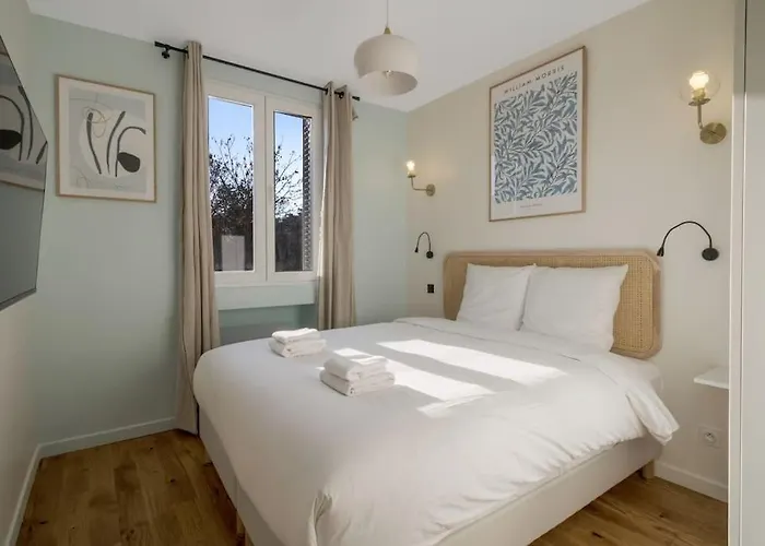 21.appart 4pers#1 Bedroom #pere Lachaise #nation Apartment Paris