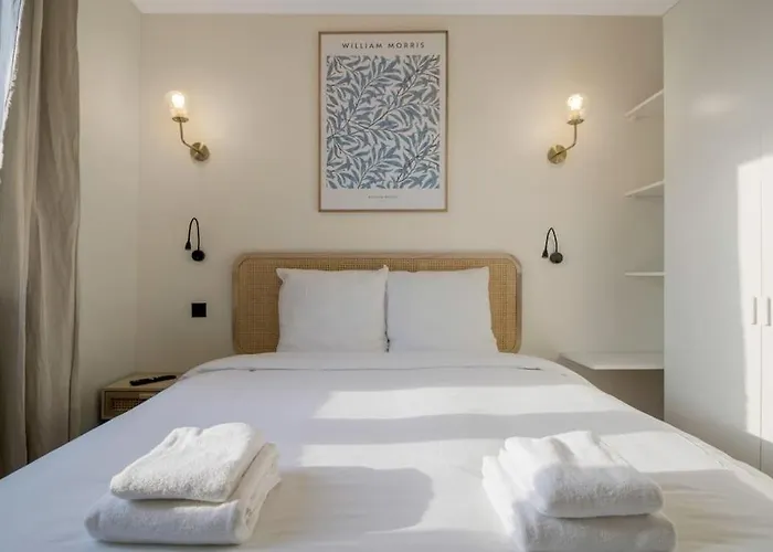 21.appart 4pers#1 Bedroom #pere Lachaise #nation Paris